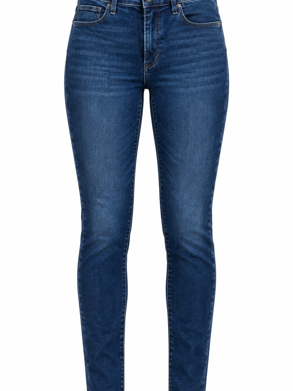 Abercrombie & Fitch Mid-Rise Skinny Jeans - Dark Blue